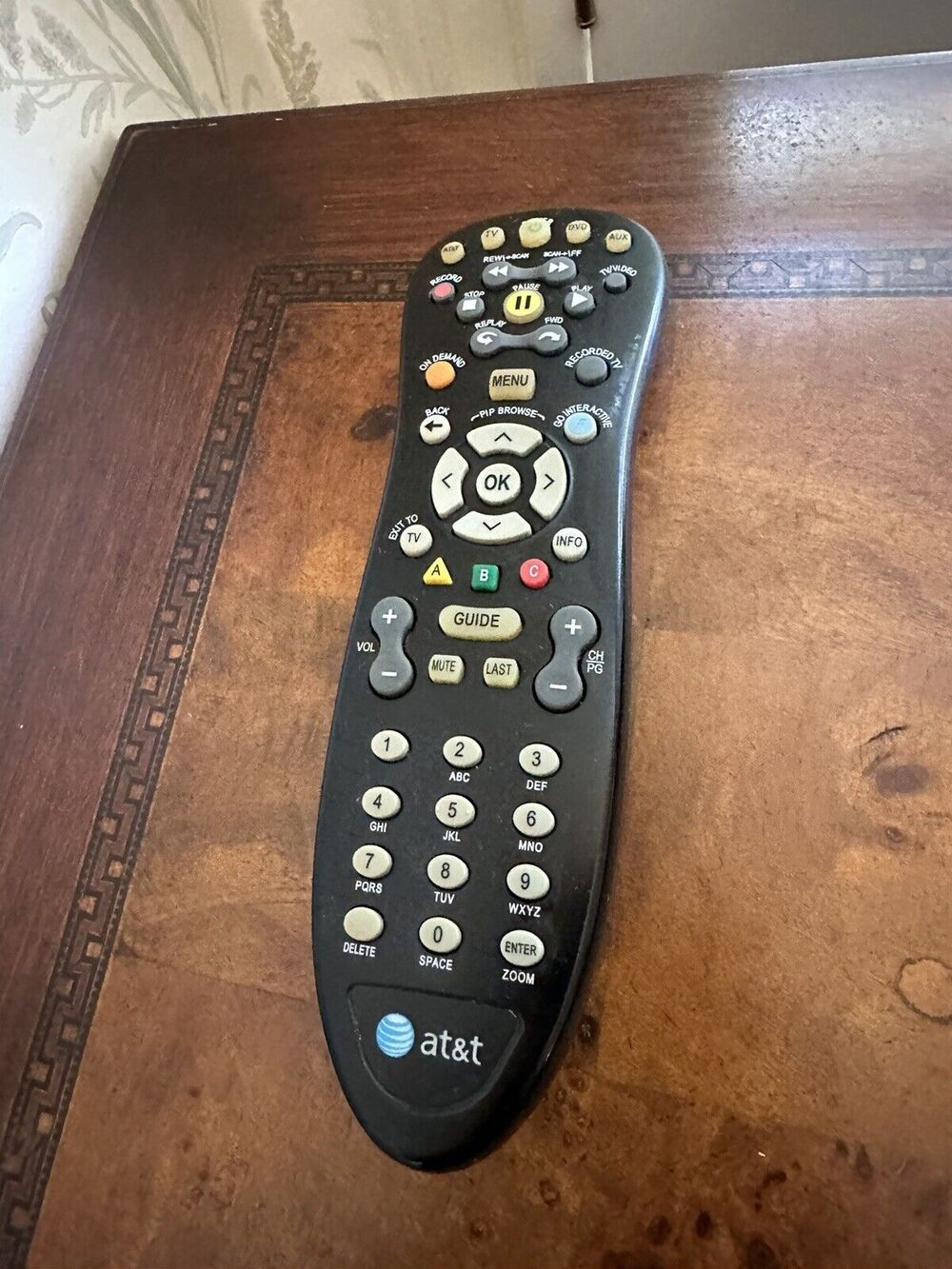 AT&T S10-S2 Uverse U-Verse Standard Multi-Function DVR TV Universal Cable Remote